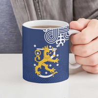 Finland Nordic Lion Ceramic Mug Pride Of Suomi - Wonder Print Shop