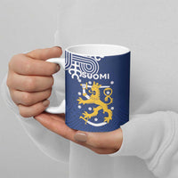 Finland Nordic Lion Ceramic Mug Pride Of Suomi - Wonder Print Shop