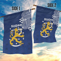 Finland Nordic Lion Garden Flag Pride Of Suomi - Wonder Print Shop
