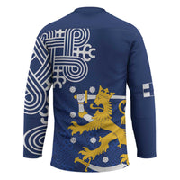 Finland Nordic Lion Hockey Jersey Pride Of Suomi - Wonder Print Shop