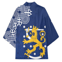 Finland Nordic Lion Kimono Pride Of Suomi - Wonder Print Shop