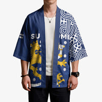 Finland Nordic Lion Kimono Pride Of Suomi - Wonder Print Shop
