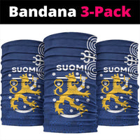 Finland Nordic Lion Neck Gaiter Pride Of Suomi - Wonder Print Shop