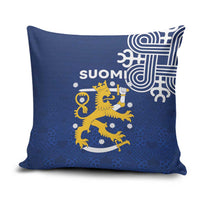 Finland Nordic Lion Pillow Cover Pride Of Suomi - Wonder Print Shop