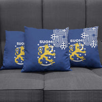 Finland Nordic Lion Pillow Cover Pride Of Suomi - Wonder Print Shop
