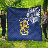 Finland Nordic Lion Quilt Pride Of Suomi - Wonder Print Shop