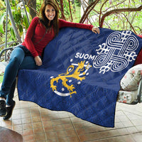 Finland Nordic Lion Quilt Pride Of Suomi - Wonder Print Shop