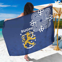 Finland Nordic Lion Sarong Pride Of Suomi - Wonder Print Shop
