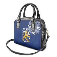 Finland Nordic Lion Shoulder Handbag Pride Of Suomi - Wonder Print Shop