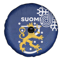 Finland Nordic Lion Spare Tire Cover Pride Of Suomi - Wonder Print Shop