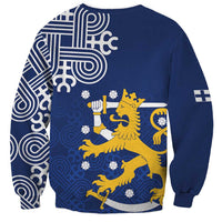 Finland Nordic Lion Sweatshirt Pride Of Suomi - Wonder Print Shop