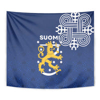 Finland Nordic Lion Tapestry Pride Of Suomi - Wonder Print Shop
