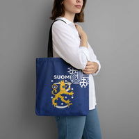 Finland Nordic Lion Tote Bag Pride Of Suomi - Wonder Print Shop