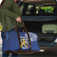 Finland Nordic Lion Travel Bag Pride Of Suomi - Wonder Print Shop