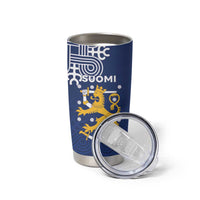 Finland Nordic Lion Tumbler Cup Pride Of Suomi - Wonder Print Shop