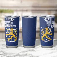 Finland Nordic Lion Tumbler Cup Pride Of Suomi - Wonder Print Shop