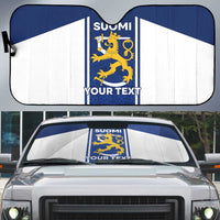 Personalized Finland Suomi Lion Auto Sun Shade Pride Of The North - Wonder Print Shop