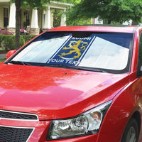 Personalized Finland Suomi Lion Auto Sun Shade Pride Of The North - Wonder Print Shop