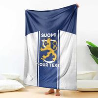 Personalized Finland Suomi Lion Blanket Pride Of The North - Wonder Print Shop