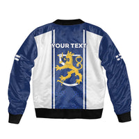 Personalized Finland Suomi Lion Bomber Jacket Pride Of The North - Wonder Print Shop