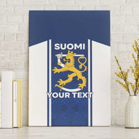 Personalized Finland Suomi Lion Canvas Wall Art Pride Of The North - Wonder Print Shop