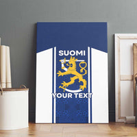 Personalized Finland Suomi Lion Canvas Wall Art Pride Of The North - Wonder Print Shop