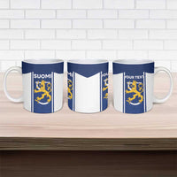 Personalized Finland Suomi Lion Ceramic Mug Pride Of The North - Wonder Print Shop