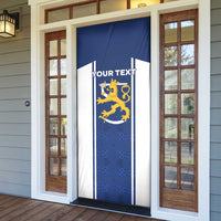 Personalized Finland Suomi Lion Door Cover Pride Of The North - Wonder Print Shop