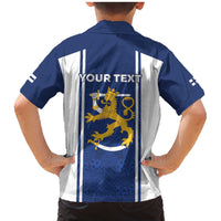 Personalized Finland Suomi Lion Family Matching Mermaid Dress and Hawaiian Shirt Pride Of The North - Wonder Print Shop