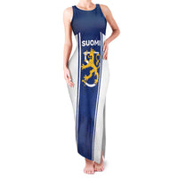 Personalized Finland Suomi Lion Family Matching Tank Maxi Dress and Hawaiian Shirt Pride Of The North - Wonder Print Shop