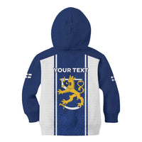 Personalized Finland Suomi Lion Kid Hoodie Pride Of The North - Wonder Print Shop