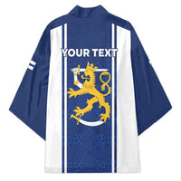 Personalized Finland Suomi Lion Kimono Pride Of The North - Wonder Print Shop