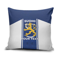 Personalized Finland Suomi Lion Pillow Cover Pride Of The North - Wonder Print Shop