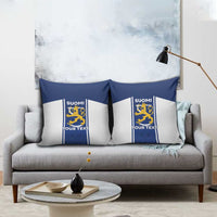 Personalized Finland Suomi Lion Pillow Cover Pride Of The North - Wonder Print Shop