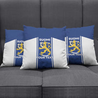 Personalized Finland Suomi Lion Pillow Cover Pride Of The North - Wonder Print Shop