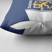 Personalized Finland Suomi Lion Pillow Cover Pride Of The North - Wonder Print Shop
