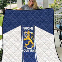 Personalized Finland Suomi Lion Quilt Pride Of The North - Wonder Print Shop