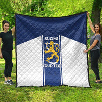 Personalized Finland Suomi Lion Quilt Pride Of The North - Wonder Print Shop