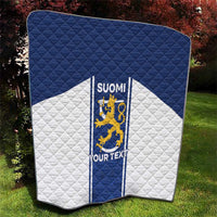 Personalized Finland Suomi Lion Quilt Pride Of The North - Wonder Print Shop