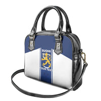 Personalized Finland Suomi Lion Shoulder Handbag Pride Of The North - Wonder Print Shop