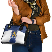 Personalized Finland Suomi Lion Shoulder Handbag Pride Of The North - Wonder Print Shop