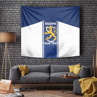 Personalized Finland Suomi Lion Tapestry Pride Of The North - Wonder Print Shop