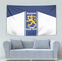 Personalized Finland Suomi Lion Tapestry Pride Of The North - Wonder Print Shop