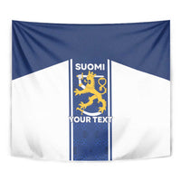 Personalized Finland Suomi Lion Tapestry Pride Of The North - Wonder Print Shop