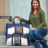 Personalized Finland Suomi Lion Travel Bag Pride Of The North - Wonder Print Shop
