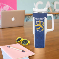 Personalized Finland Suomi Lion Tumbler With Handle Pride Of The North - Wonder Print Shop