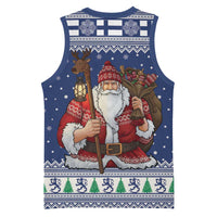 Funny Finland Christmas Basketball Jersey Hauskaa Joulua Joulupukki - Wonder Print Shop