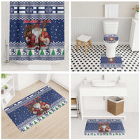 Funny Finland Christmas Bathroom Set Hauskaa Joulua Joulupukki - Wonder Print Shop