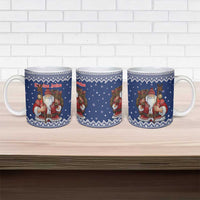 Funny Finland Christmas Ceramic Mug Hauskaa Joulua Joulupukki - Wonder Print Shop