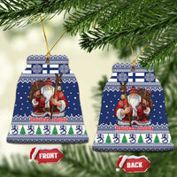 Funny Finland Christmas Ceramic Ornament Hauskaa Joulua Joulupukki - Wonder Print Shop